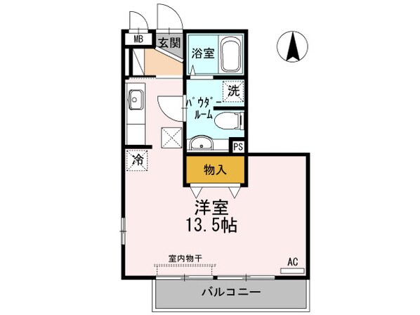 プロシード若宮の物件間取画像